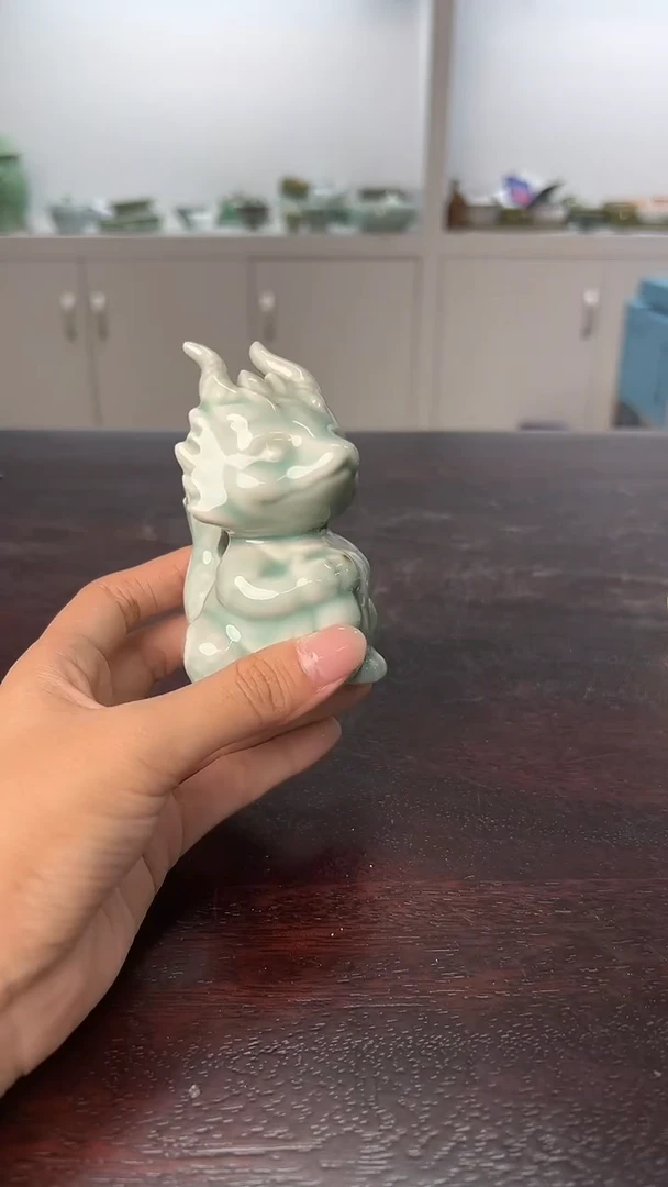 龙泉云间青瓷小米茶器
