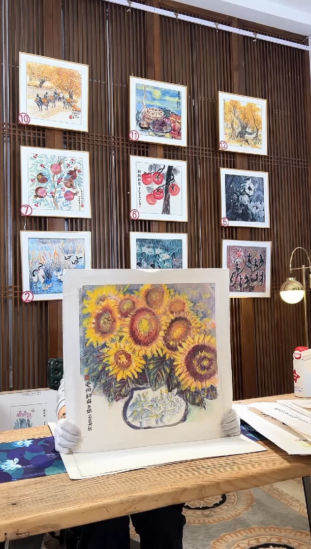 版画版画耿玉琨名章限量版画S