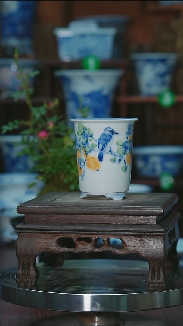 【闪购商品】其他手绘陶瓷内口5.3高7.5深