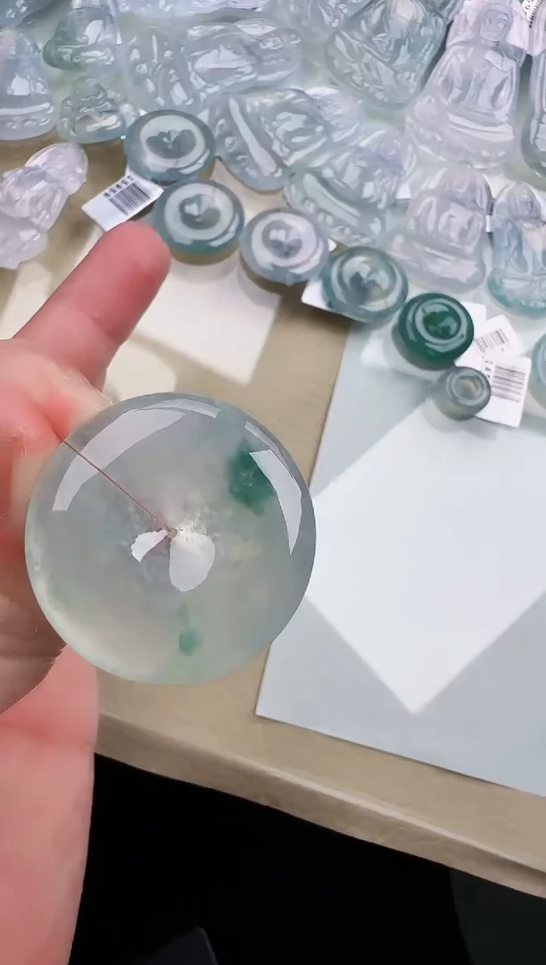 颈饰未镶嵌翡翠缅甸翡翠a货