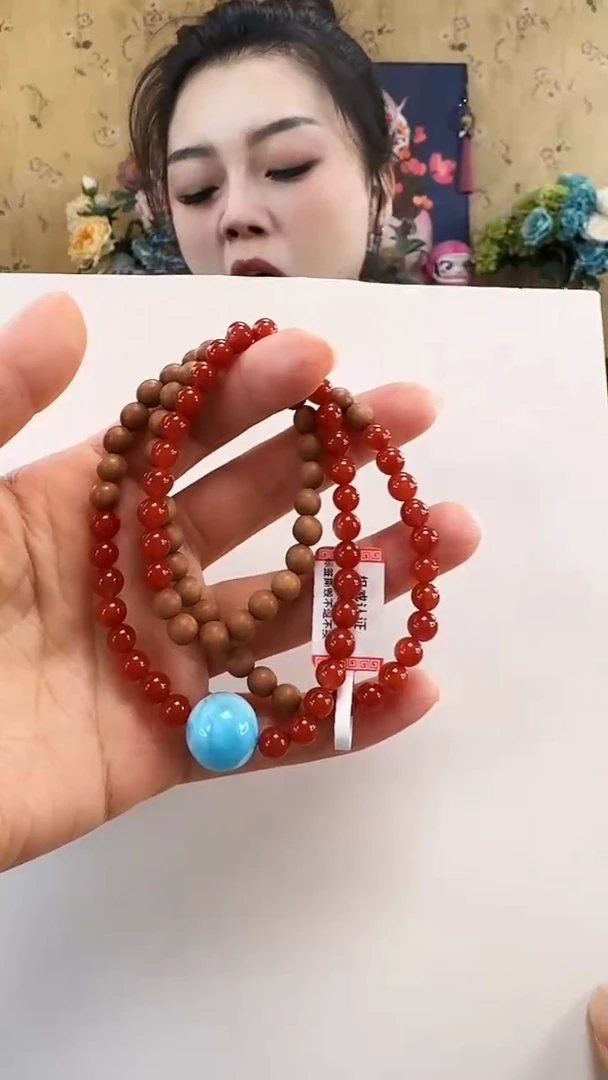 颈饰合金南红玛瑙南红项链2987