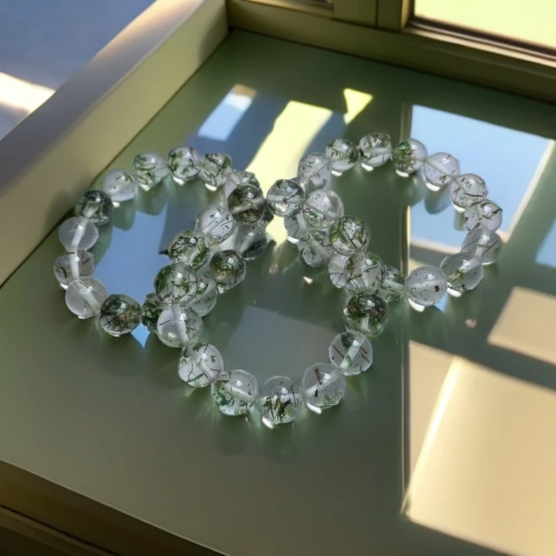 【大喜儿】草之珀14m手链-QW3043多样性发一