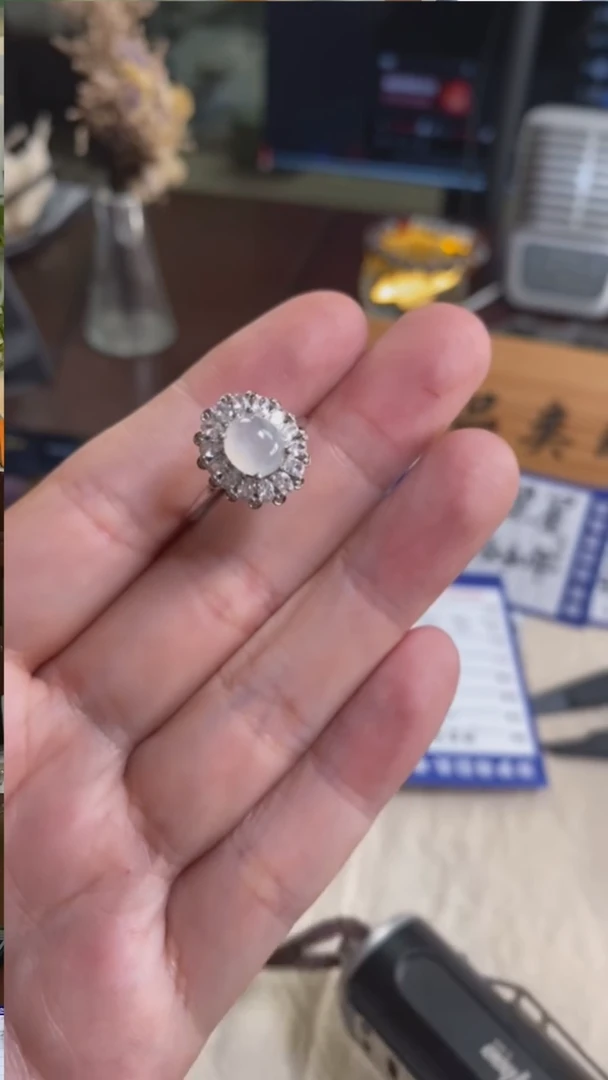 定制翡翠银S925镶嵌1669号