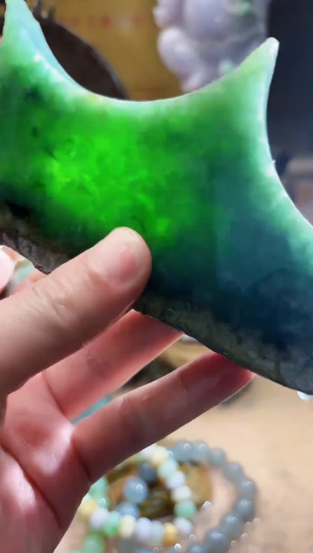 未镶嵌挂件翡翠A货张麦8666