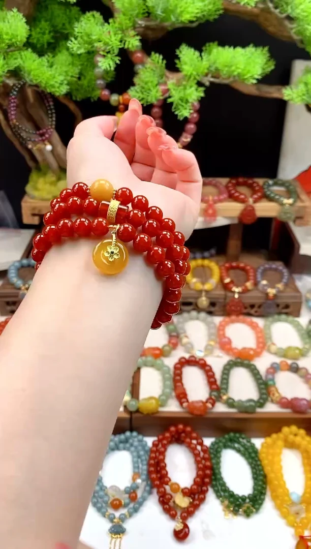 未镶嵌玛瑙手饰3圈