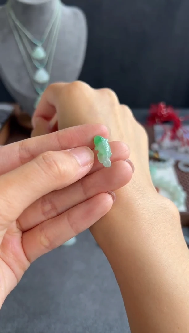 翡翠未镶嵌颈饰209买断