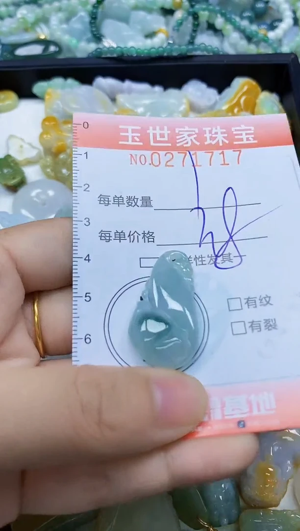 翡翠未镶嵌颈饰闪购0271717