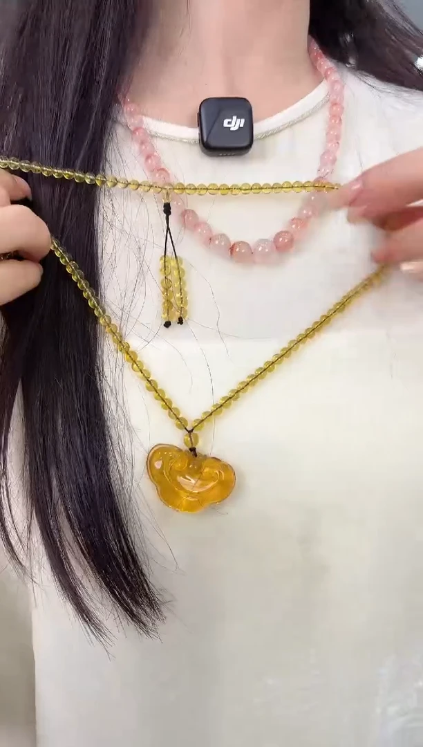 琥珀颈饰未镶嵌0103039