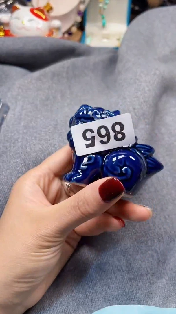 瓷片陶茶666文玩周边多人 驴