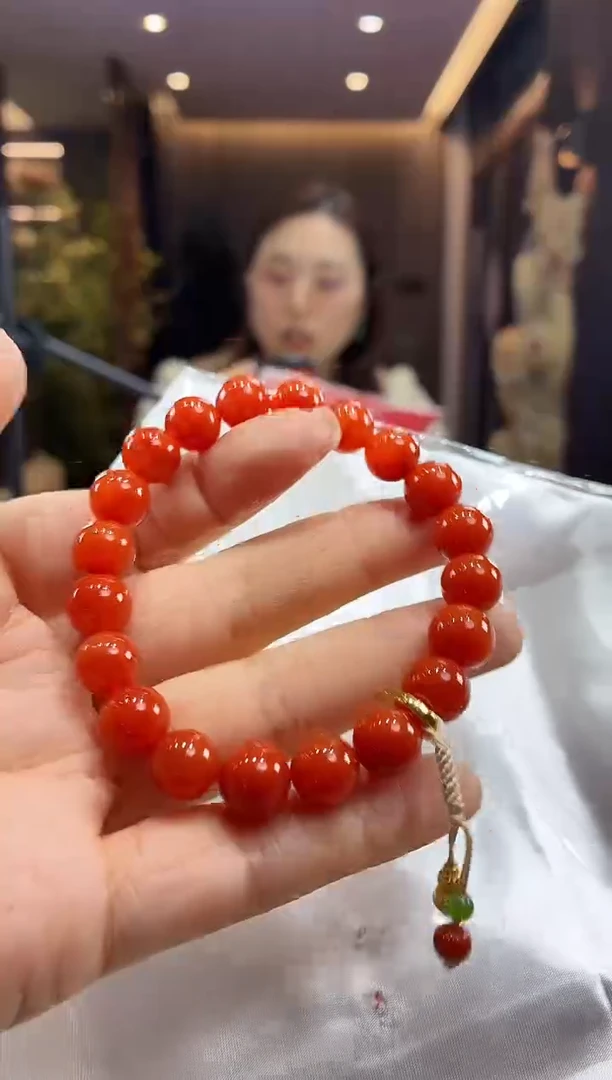 未镶嵌手链南红玛瑙南红手串9-10mm