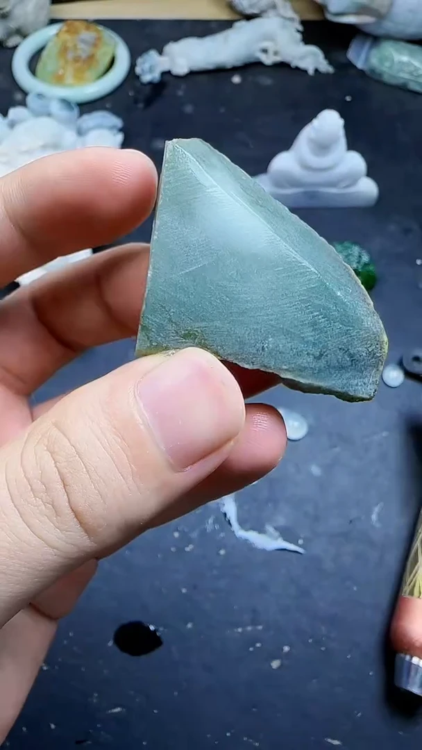 翡翠挂件未镶嵌004