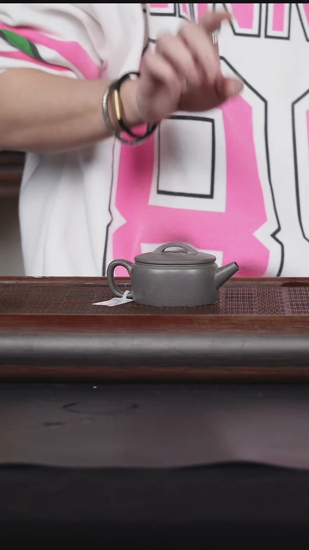 【闪购商品】紫砂茶壶7天青汉瓦120