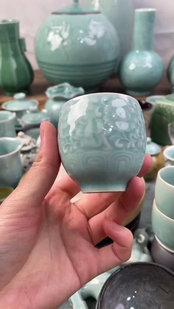 【闪购商品】福利款 慧仙青瓷 瓷器 主人杯