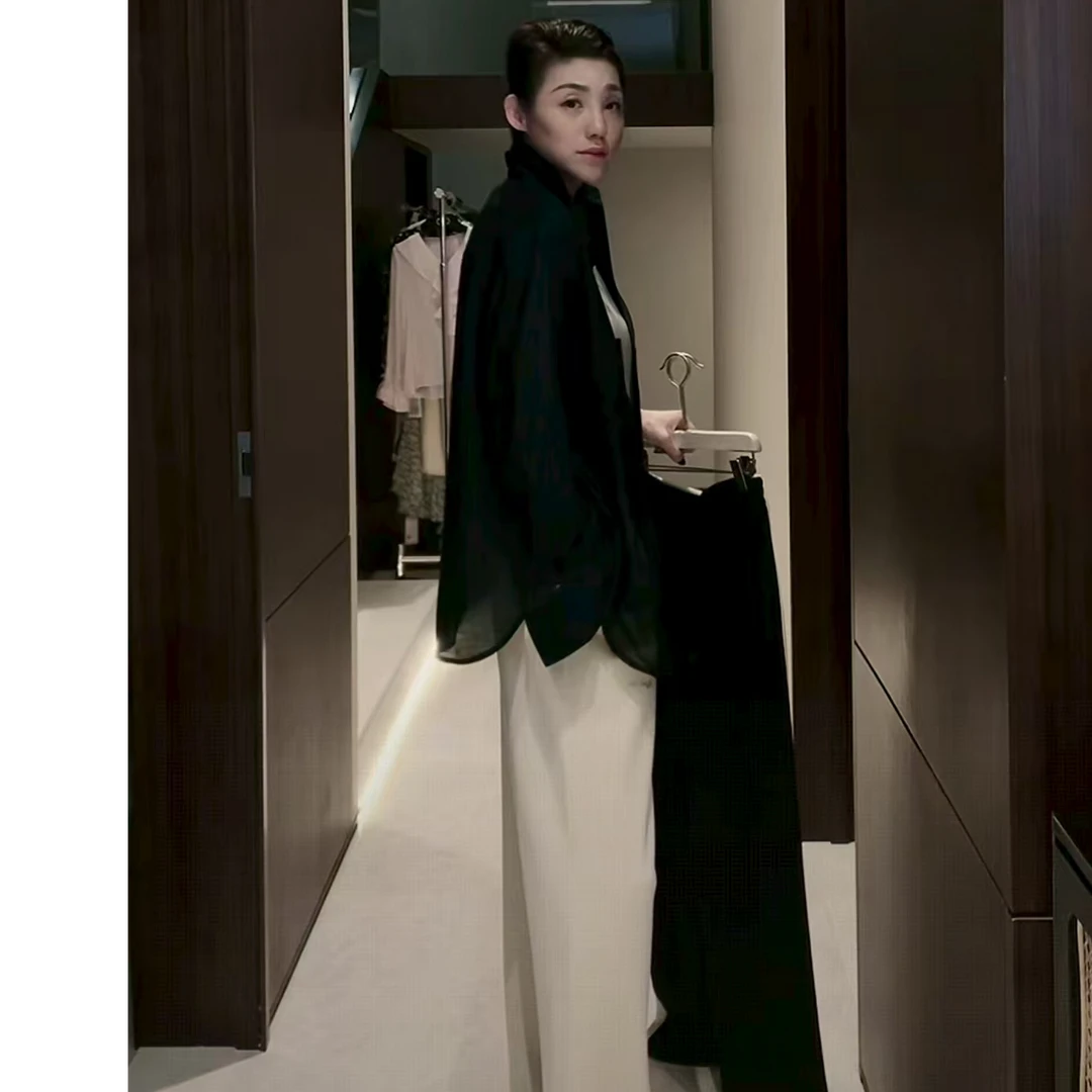 MNFK 意大利订单 捷克钻 软糯奶皮子小直筒裤 裤 K0380