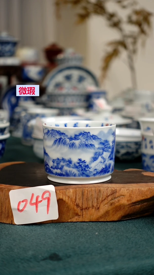杯049全手工手绘茶器