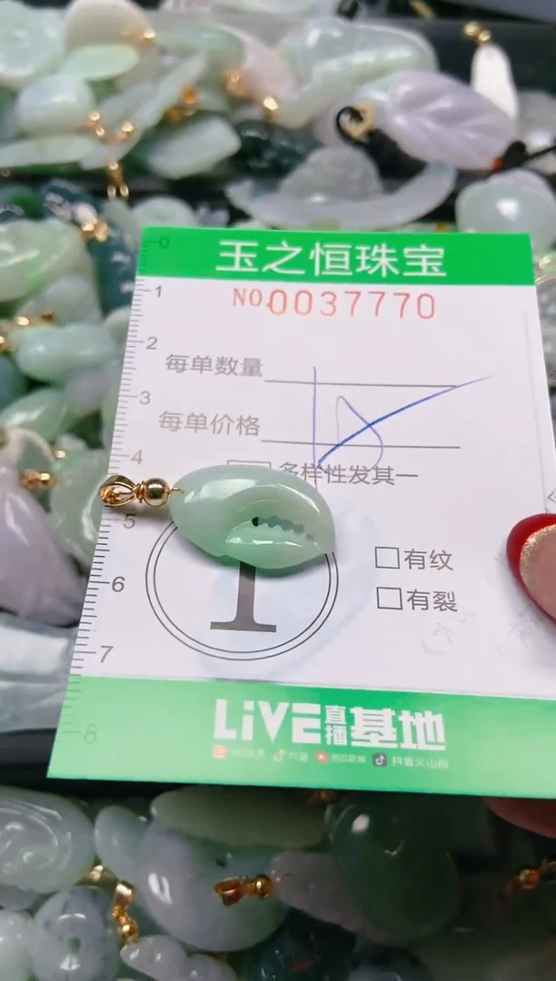 【闪购商品】翡翠颈饰未镶嵌闪购0037770