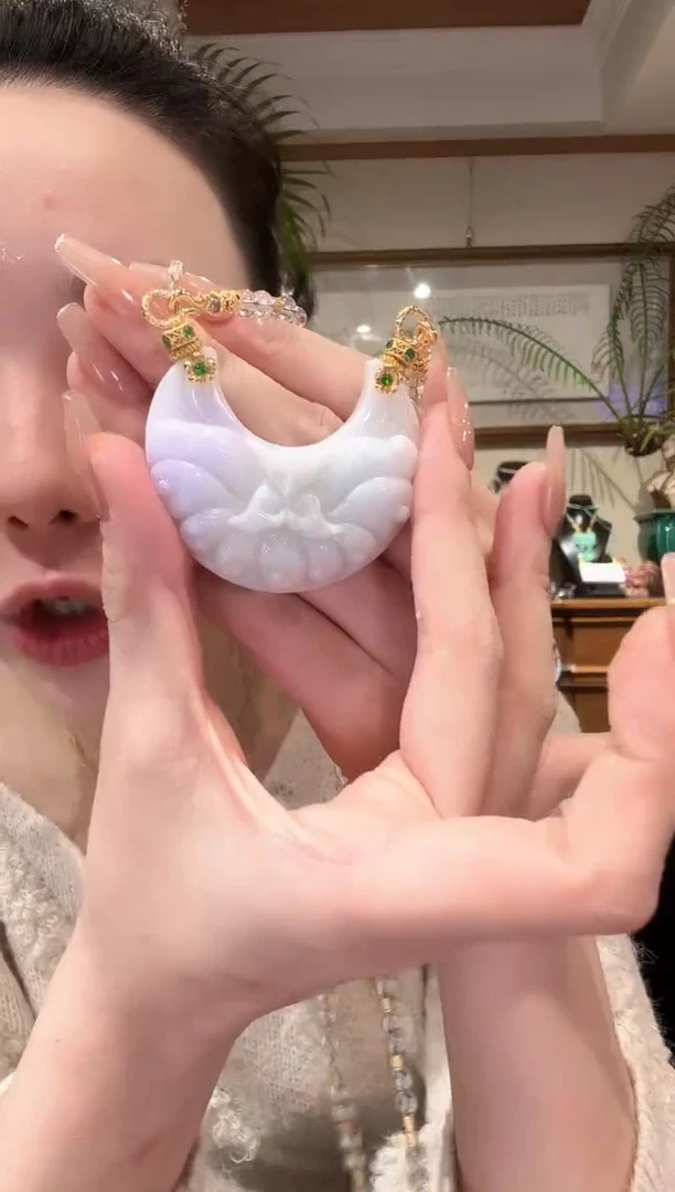 【闪购商品】翡翠颈饰未镶嵌国风