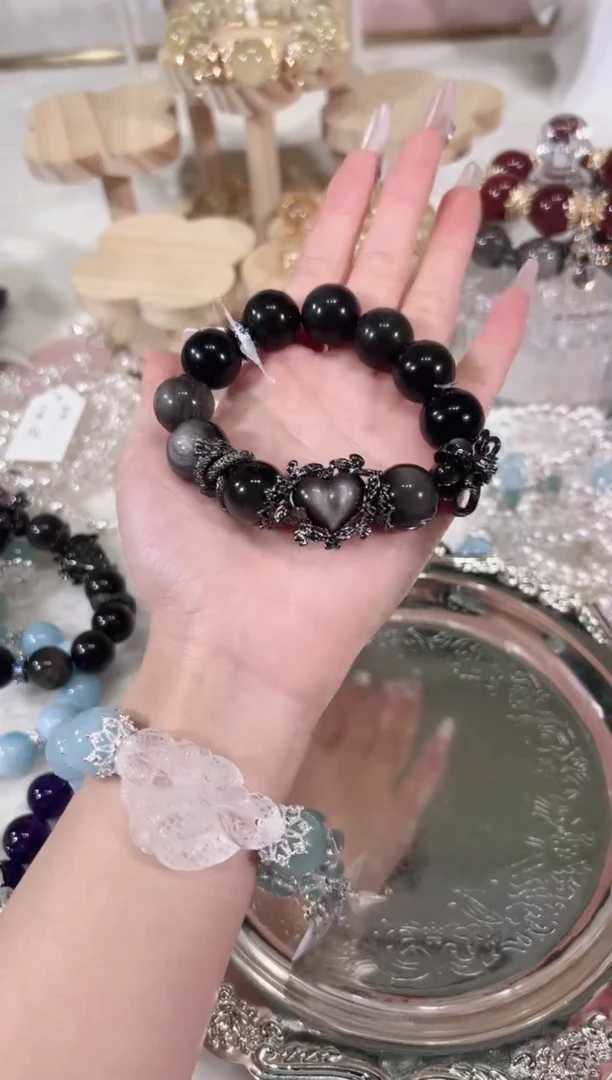 【闪购商品】水晶手链未镶嵌天然水晶默认微瑕 多样性发货发其一