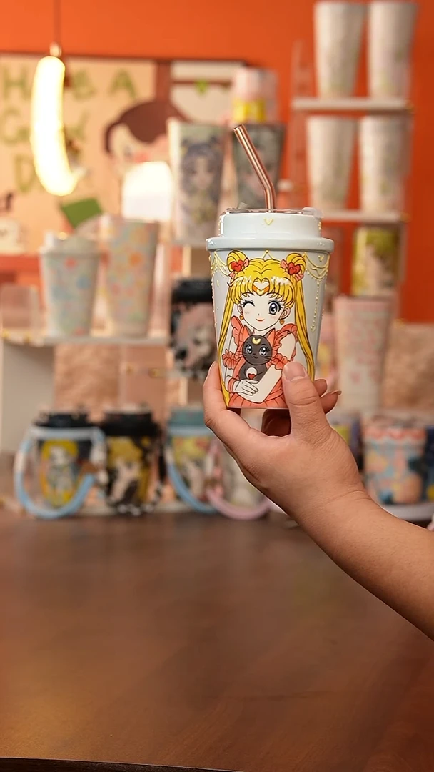 （玉泥）景德镇手工手绘文创陶瓷杯