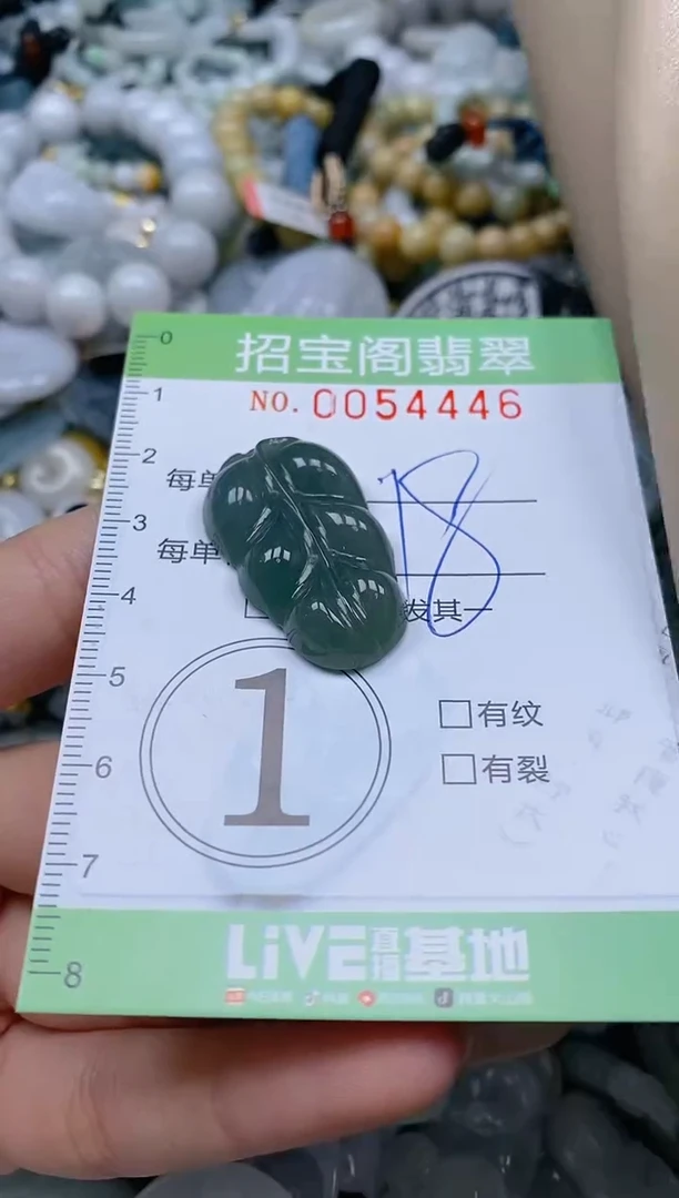 【闪购商品】翡翠颈饰未镶嵌闪购商品0054446