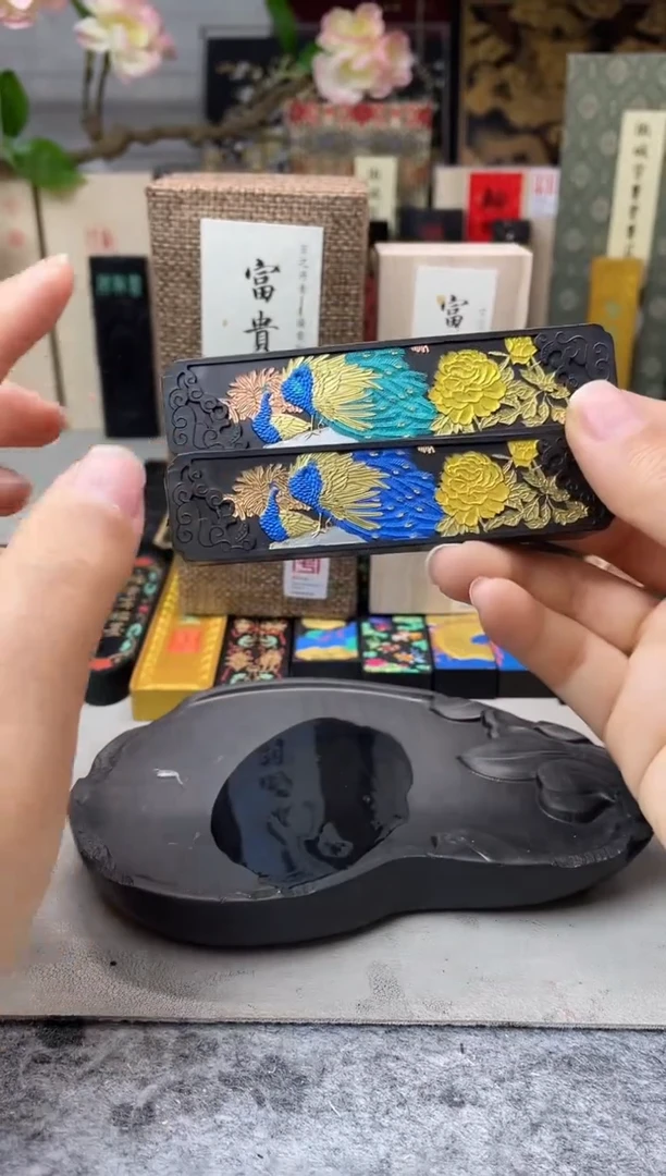 玄之斋 富贵瑞羽松+富贵瑞羽桐木盒