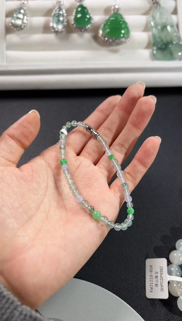 合金手串翡翠KBG1219-015