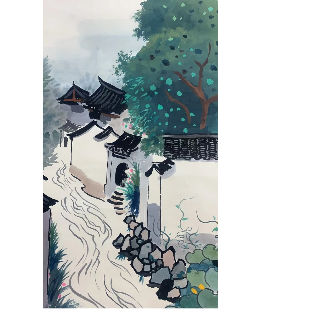 吴GZ 风景立轴100 50 4.5平尺