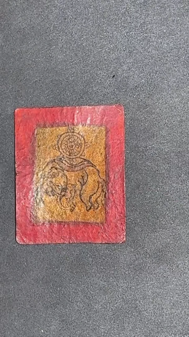 装裱画手绘唐卡7象宝