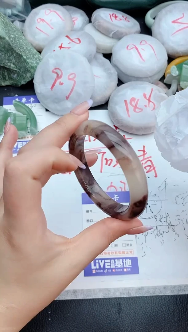 石英质玉手镯未镶嵌165+58/59