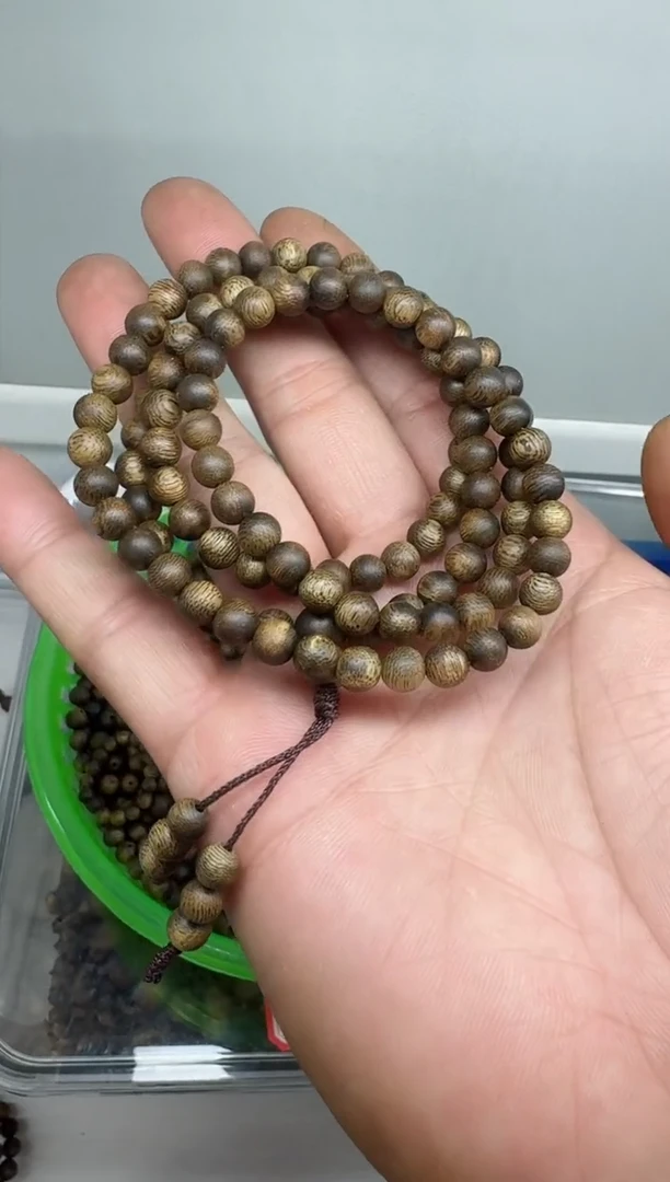 【闪购商品】沉香手串乌身0.6规格多圈12克