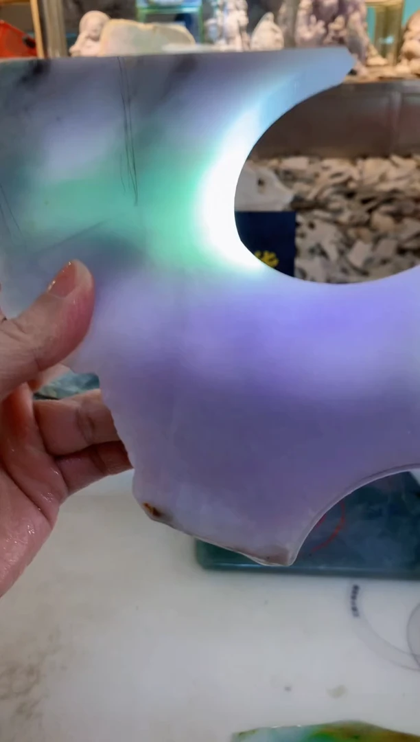 翡翠未镶嵌颈饰0朗0翡翠珠宝536