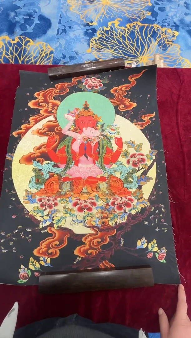 卷轴画唐卡16006