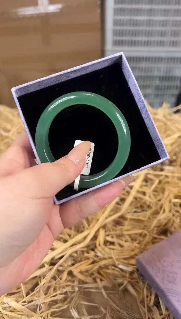 未镶嵌手镯石英质玉编码D1011