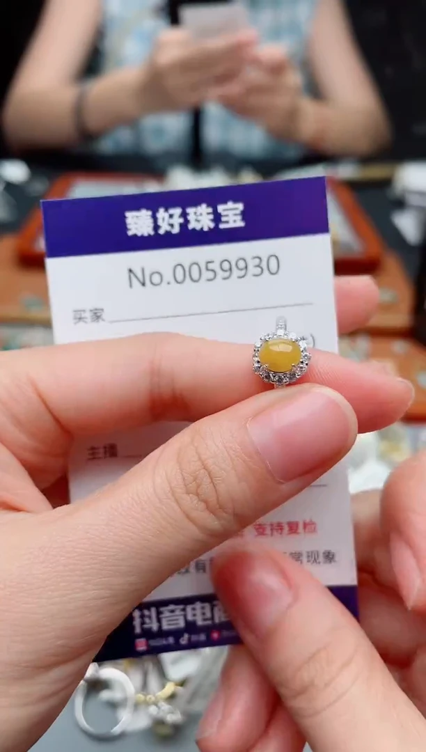 翡翠戒指银S925镶嵌..........