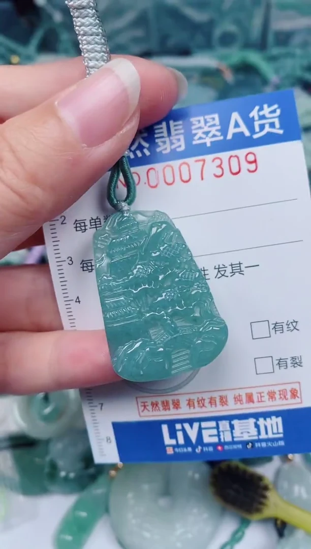 颈饰未镶嵌翡翠00007309