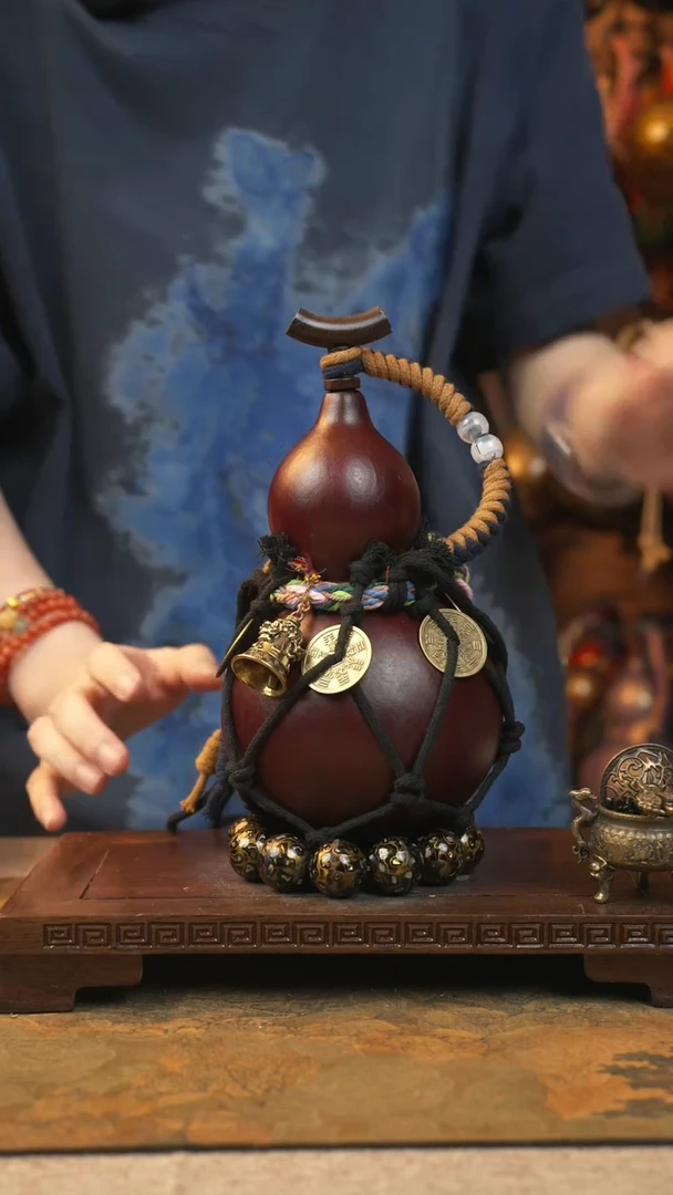 134大漆一物一拍记葫堂出品【不带手串】
