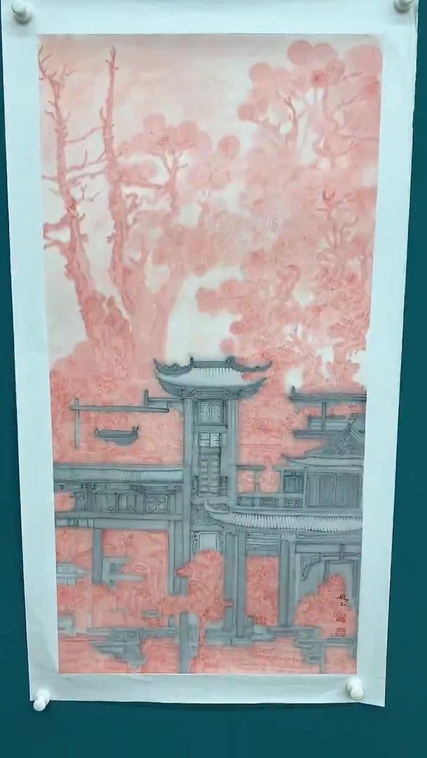 国画宁婉玉-8平尺-国画作品-新中式