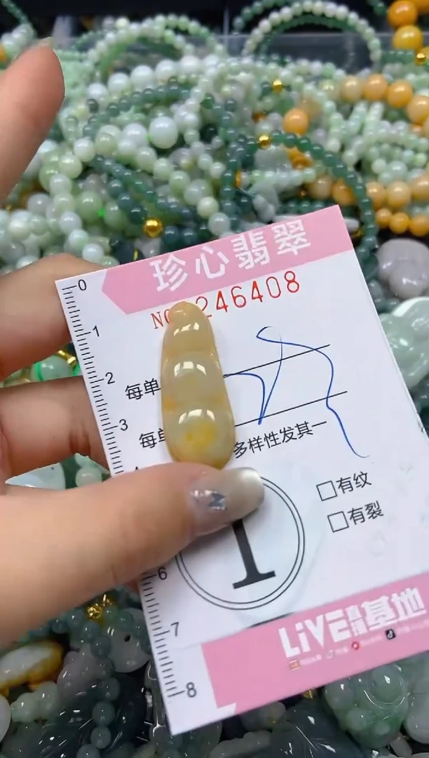 翡翠未镶嵌颈饰闪购0246408