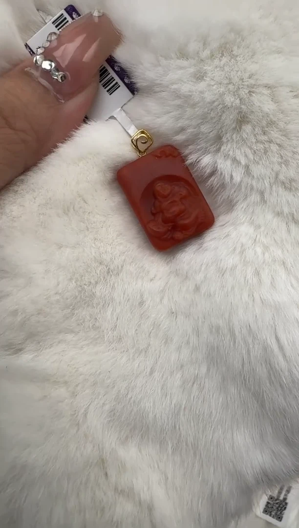 未镶嵌吊坠南红玛瑙XD907