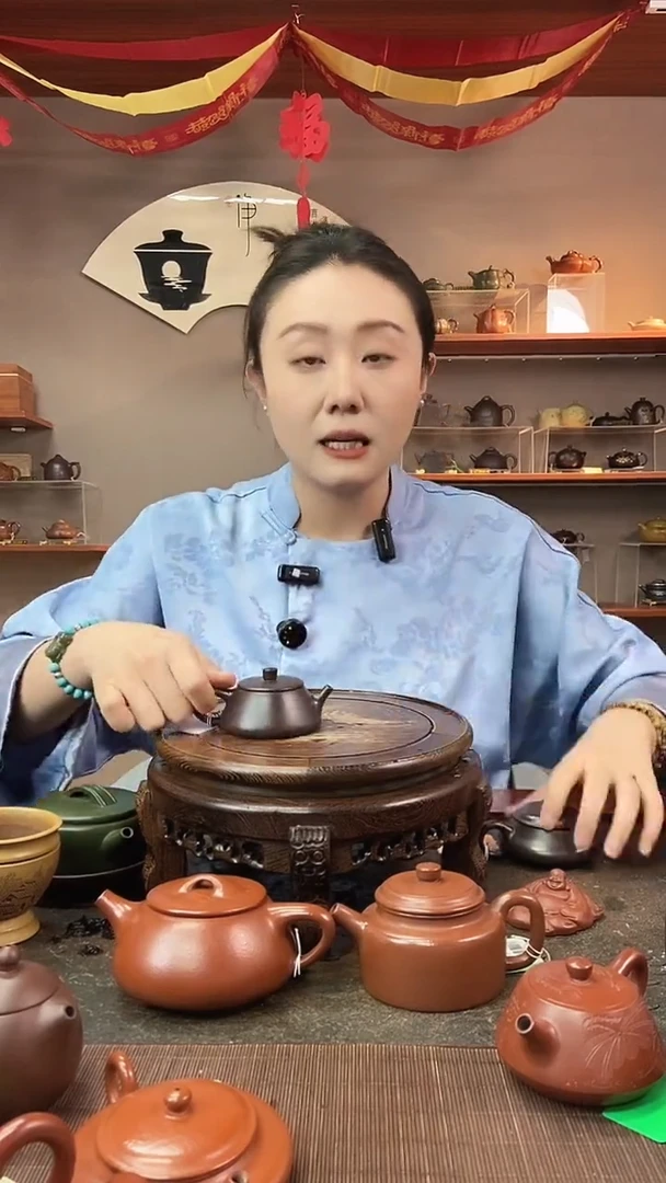 茶壶紫砂小品光器石瓢 紫袍玉砂