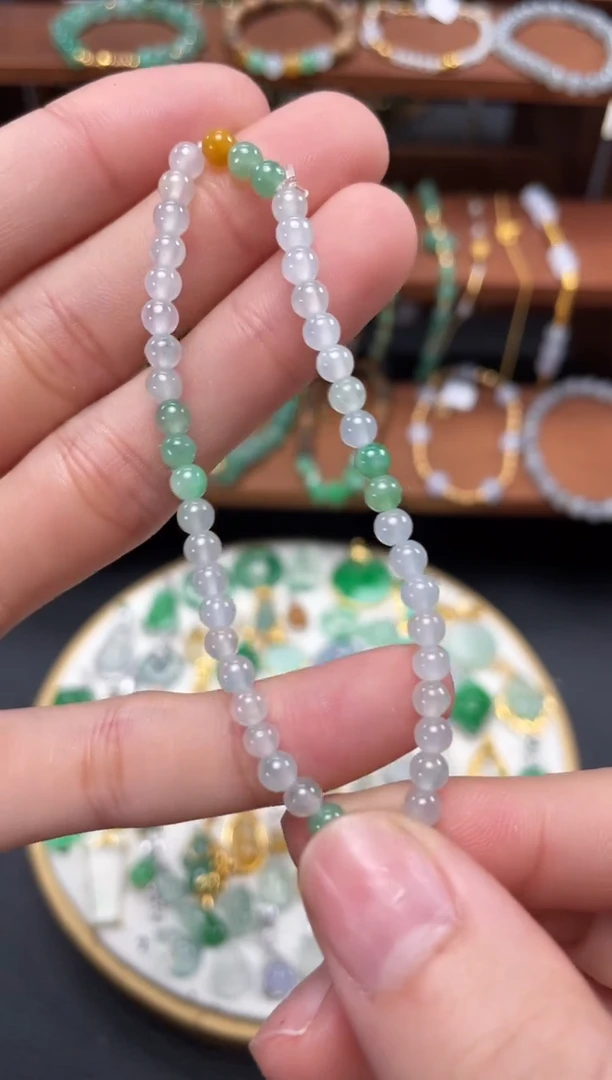 【闪购商品】翡翠套链未镶嵌一个   JK326