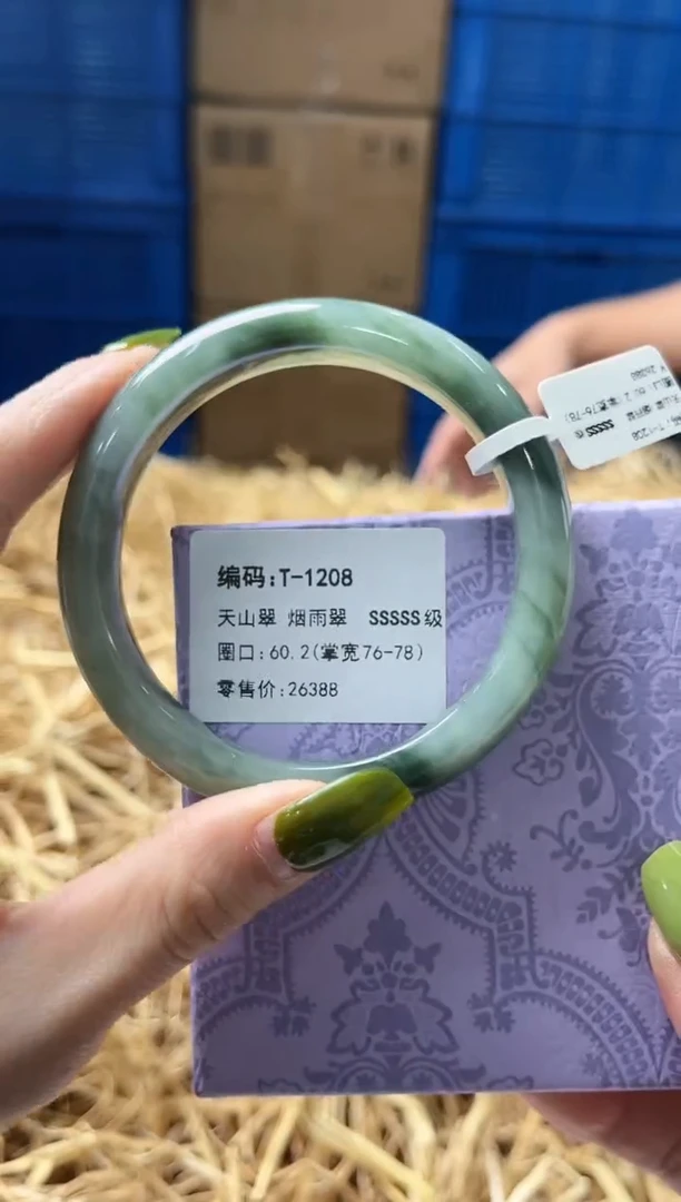 未镶嵌手镯石英质玉T1208