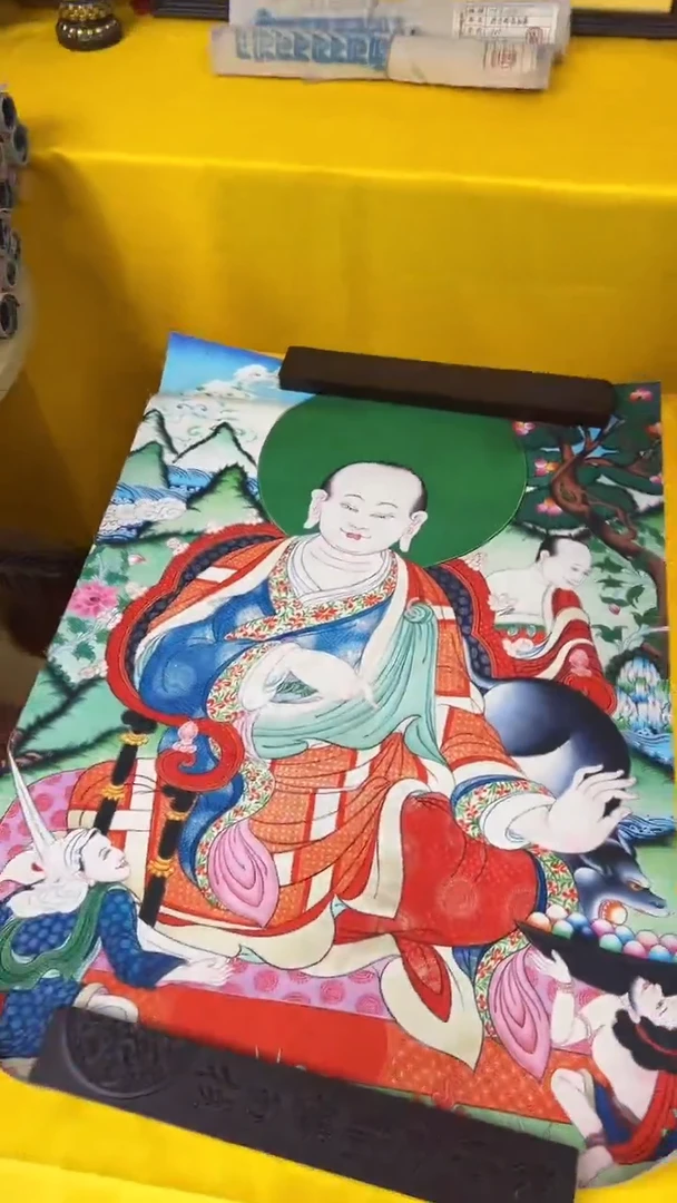 卷轴画绘画类唐卡 16041