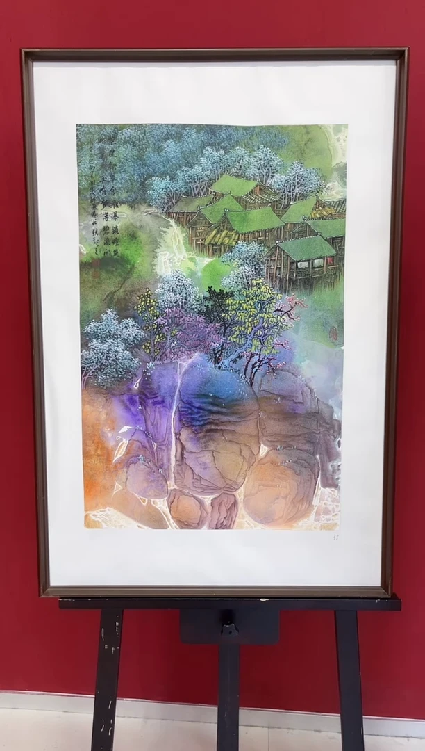 国画罗科通老师画作