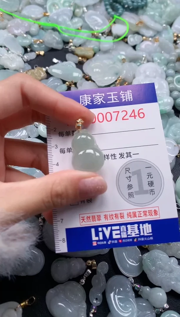 颈饰未镶嵌翡翠7246
