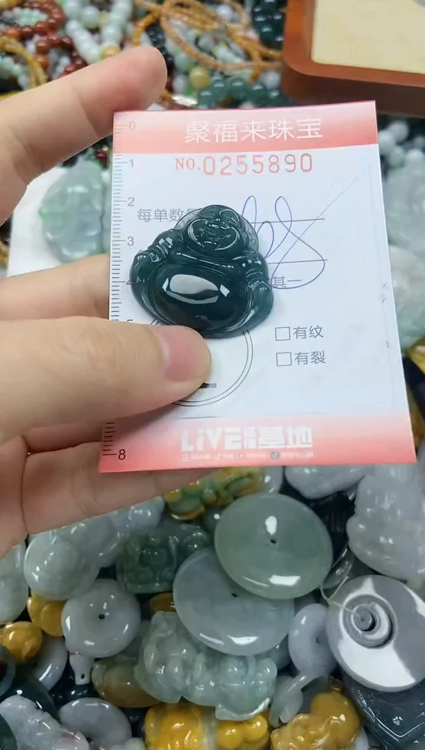 未镶嵌挂件翡翠闪购0255890