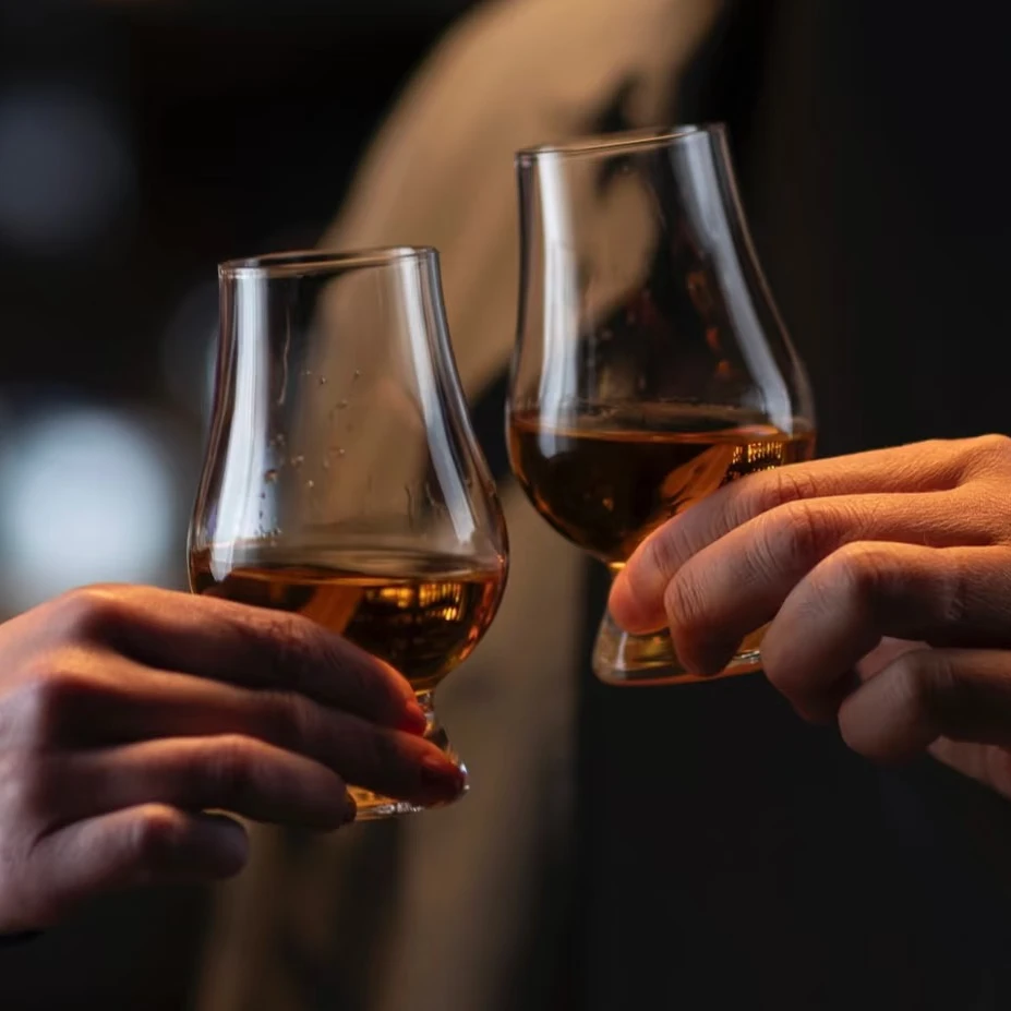 【名庄闻香杯】无铅水晶玻璃专业品鉴威士忌杯手工家用日式洋酒杯