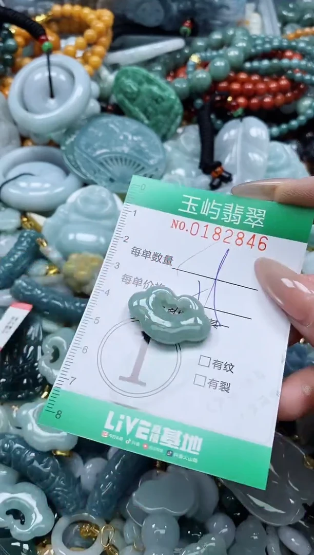 翡翠未镶嵌颈饰闪购0182846