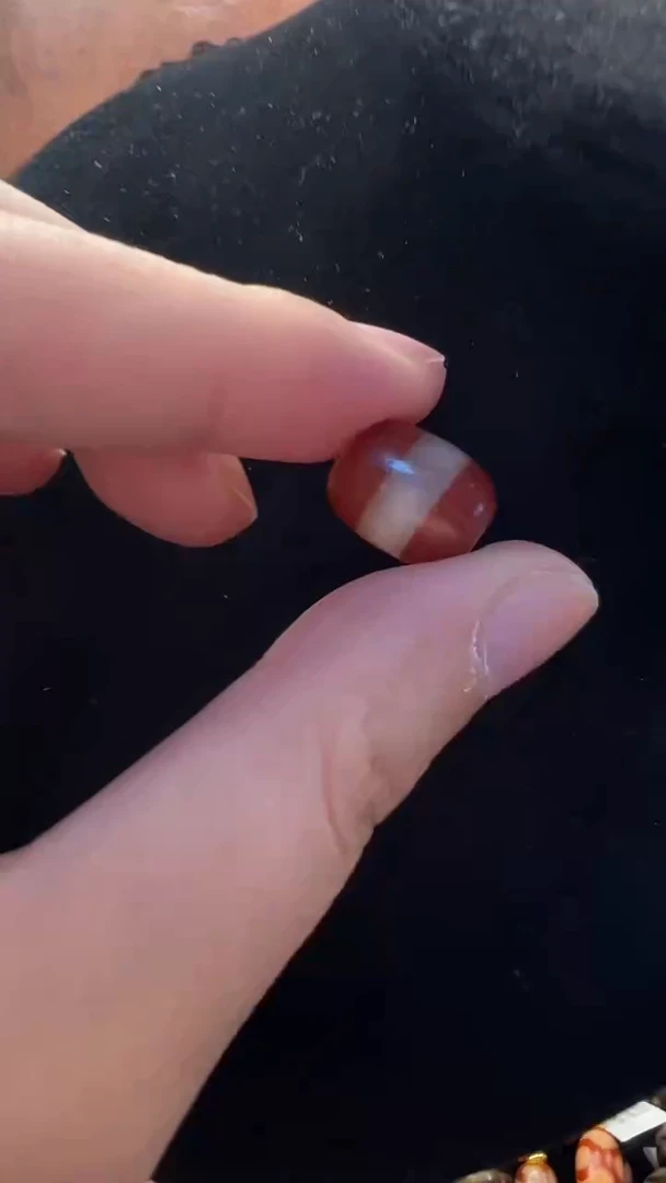 玛瑙/玉髓（覆膜）颈饰未镶嵌139.(微瑕)