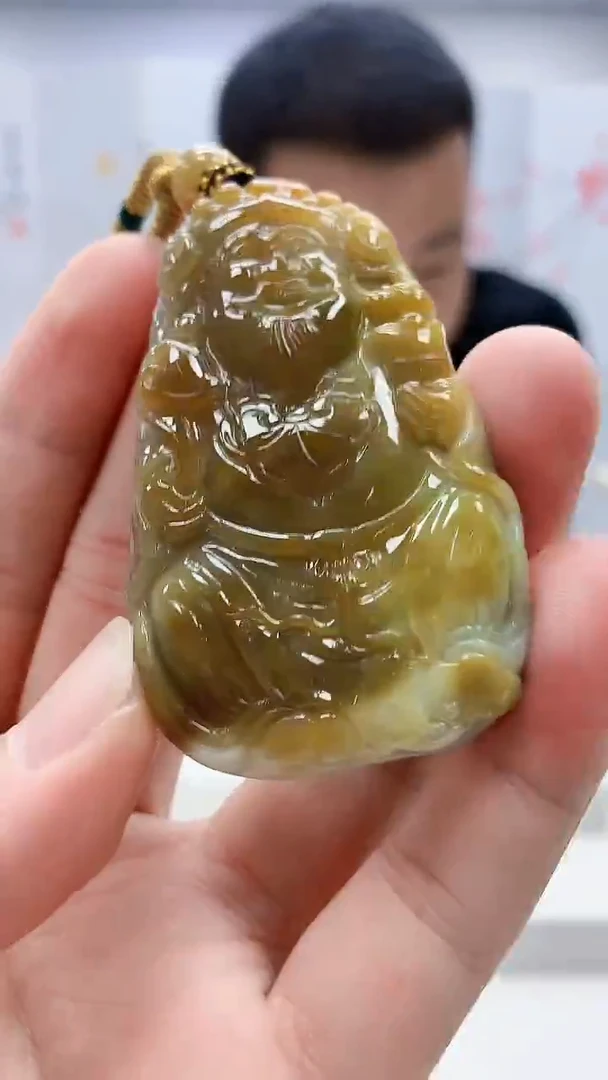 定制翡翠未镶嵌Y**）4898bb-毛货挂件177